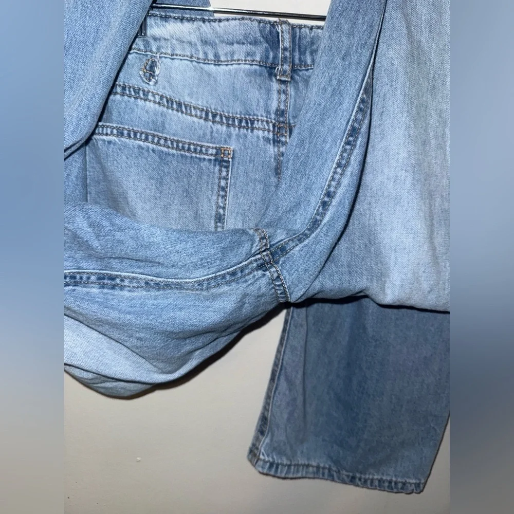 Colorful Planet Baggy Wide Legs Girls Jeans Size 18